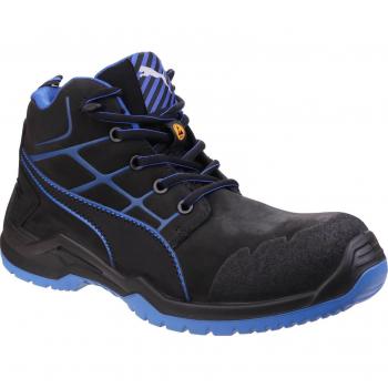 Puma Men's Safety Krypton Safety Boots Blue Size 15