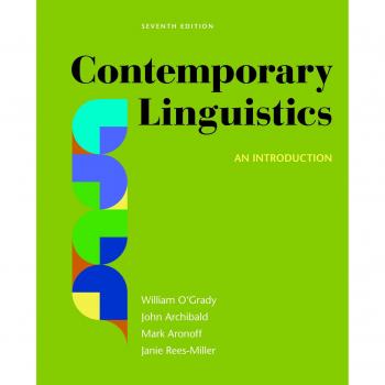 Contemporary Linguistics: An Introduction
