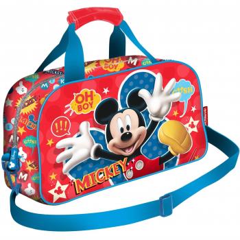 Karactermania Mickey Mouse Jump Bolsa de Deporte Infantil, 38 cm, Rojo