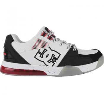 Zapatillas de deporte DC Shoes Versatille - Cuero Nobuk - Cuellos Acolchados - Suela Unilite - Color Blanco, Negro y Azul