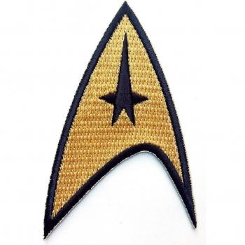 Starfleet Command Star Trek Costume Cosplay Final Frontier Patch Iron On by Titan One Parche Bordado Thermoadhesivo