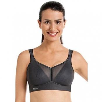 Soutien-gorge deportivo Anita Air Control Delta Pad alta sujeción gris 80B