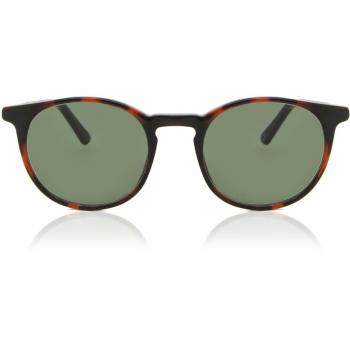 SmartBuy Collection Oval Full Rim Plastic Men's Prescription Sunglasses Tortoiseshell Size 47