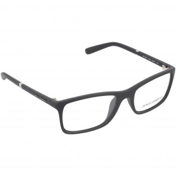 Dolce & Gabbana Lifestyle Monturas de gafas, Rectangulares, 53, Black Rubber