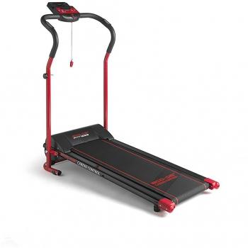 ECODE Cinta de Correr y Andar Plegable Fitness Cardio Control. 1000 W, de 1 Km/h hasta 10 Km/h, Panel de Control LCD, Sistema de Parada Auto, Pista de 100x36 cm