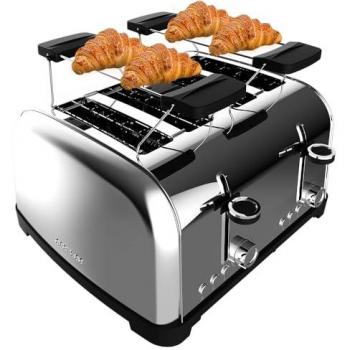 Tostadora Cecotec Toastin' time 1700 Double Inox 1700 W