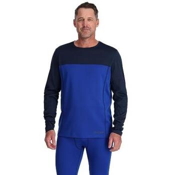Sudadera Térmica de Esquí para Hombre Spyder Charger Azul Eléctrico