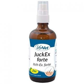 Spray Juck-Ex Forte 100 ml para Pieles Atópicas en Perros, Gatos y Caballos