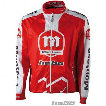 HEBO HE4248RXXL Wind Pro Montesa Classic Chaqueta, Rojo, Talla XXL