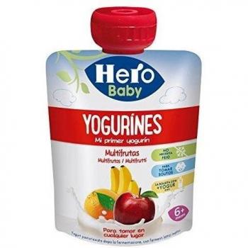 Hero Baby - Yogurines Multifrutas, 80 g - [Pack de 18]