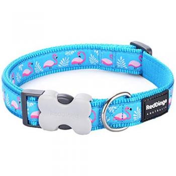 Collar para Perro Red Dingo Flamingo 20-32 cm Turquesa