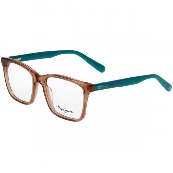 Pepe Jeans PJ4073 103 Men's Eyeglasses Brown Size 47 - Blue Light Block Available - Frame Only, Free Lenses, HSA/FSA Insurance