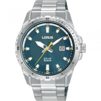 Reloj Analógico de Cuarzo para Hombre Lorus RX369AX9 con Pulsera de Acero Inoxidable, Plata