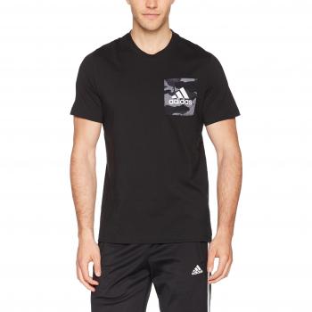 adidas Ess Aop Tee Camiseta, Hombre, Negro