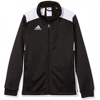 adidas REGI18 PES JKTY Sport jacket, Unisex niños, Black/ White, 7-8Y