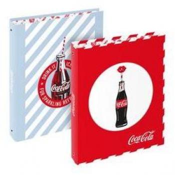 Carpeta 4 anillas Coca-Cola Refresh surtidas