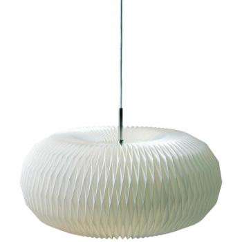 Lámpara colgante Donut de acero, 47 cm