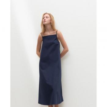 Vestido midi de tirantes Ecoalf