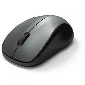 Hama MW-300 - Ratón Óptico Inalámbrico Ambidextro, 1200 dpi, Color Antracita