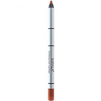 Impala Lápiz de Labios Bronce Rosado Metalizado 219 Cremoso Waterproof Larga Duración