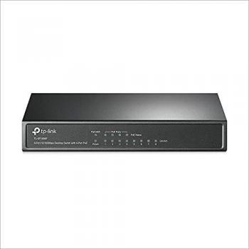 TP-Link TL-SF1008P 8-Port 10/100Mbps Desktop Switch with 4-Port PoE