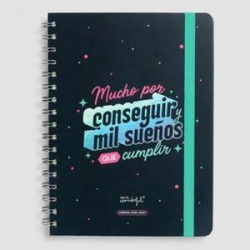 Agenda Escolar Wonder 2023-2024 Semanal - ¡Organiza tu año escolar con estilo y motivación!