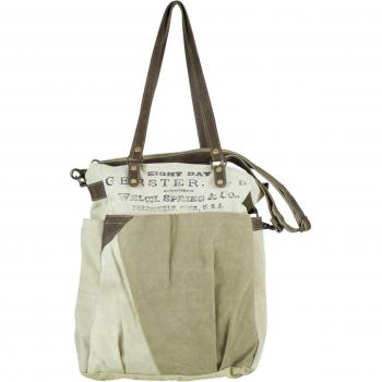 Sunsa Vintage Taschen - Bolso al hombro de Lona para mujer Marrón marrón