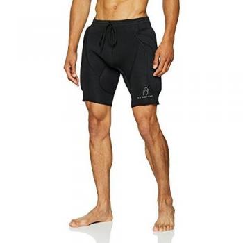 HO Soccer 0505533 Pantalón de Portero Corto, Hombre, Negro, 8