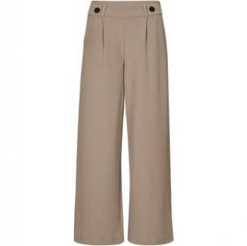 JDY Geggo Women's Beige Wide Leg Trousers
