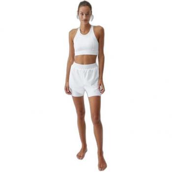 Sujetador deportivo Born Living Yoga Bikila blanco gris mujer, talla S