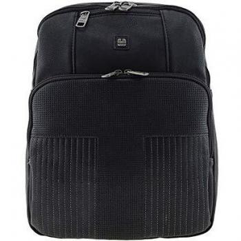 GABOL Mochila 2 Comp, Adultos Unisex, Negro