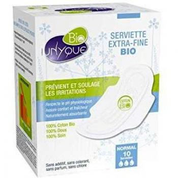 Unyque Bio 10 servilletas Extra-Fines Normal