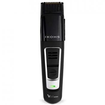 CREATE IKOHS BARBER V800 - Recortador de Barba, Afeitadora aspiradora, Recortador de Barba y Precisión, Led, Sistema de Aspiración de Pelo Cortado, Cuchillas Lavables, Incluye Set de Limpieza