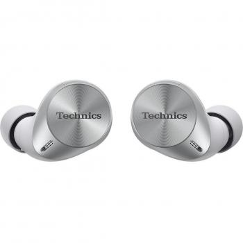 Technics EAH-AZ60M2 Auriculares In-Ear True Wireless con Cancelación de Ruido y Conectividad Bluetooth, Color Plata
