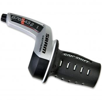SRAM 8v.1:2, Mando Derecho Grip Shift Centera Micro Unisex Adulto, Negro, 8 Speed