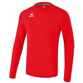 Camiseta Erima Liga de Manga Larga Unisex Roja Talla L