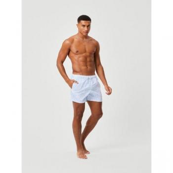 Björn Borg Borg Print Swim Shorts Blue, Large