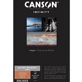 Canson Arches BFK Rives White 310gsm A3 Inkjet Paper - 25 Sheets