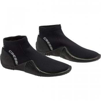 Cressi Low Boot Escarpines de Buceo, Unisex Adulto, Negro, XL
