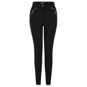 Pantalones de Esquí Dare2b Mujer/Damas Julian Macdonald Regimented - Negro (Talla 12 UK)
