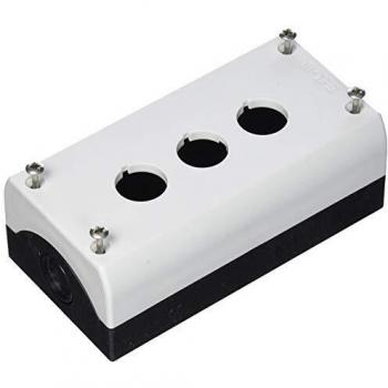 Eaton M22-I3 Surface Housing - 3 Installation Slots, Floor Mounting, Ø 22 mm x H 80 mm, Anthracite, 1 pc(s)