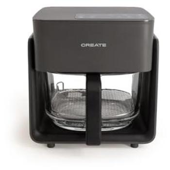 Freidora de Aire Studio Crystal 4.2L, 1300W, Pantalla Táctil y Sin Vaporizador