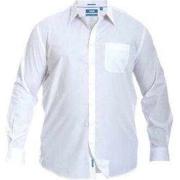 Camisa Clásica de Manga Larga Duke Aiden Kingsize con Fácil Planchado - Talla XXL