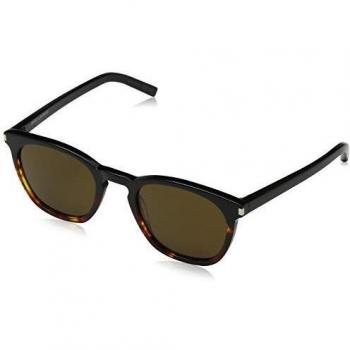 Saint Laurent SL 28 Sunglasses, Brown unisex, Size: 51 MM