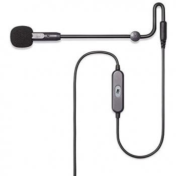Antlion Audio ModMic Micrófono USB con cancelación de Ruido acoplable con Interruptor de Silencio Compatible con Mac, Windows PC, Playstation 4 y más