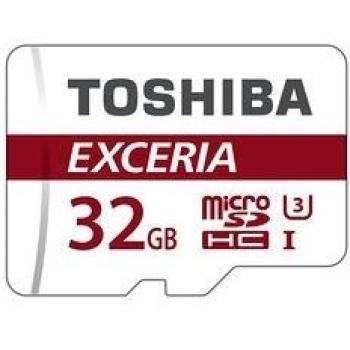 Toshiba Exceria M302-EA - Tarjeta de Memoria MicroSDHC, 32GB, Clase 10 UHS-I con Adaptador SD