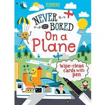 Tarjetas de Actividades Nunca Te Aburras en un Avión