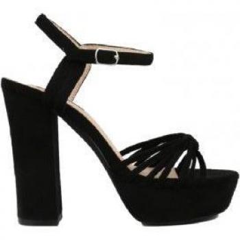 Chika10 SATURDAY 11 Sandalia Plataforma Negro/Black