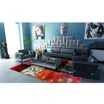 IT-19343-Tappeto Moderno Nuovo con Telaio Meccanico - 190x133 Cm -