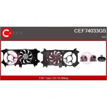 Motor eléctrico Ventilador de radiador CASCO CEF74033GS